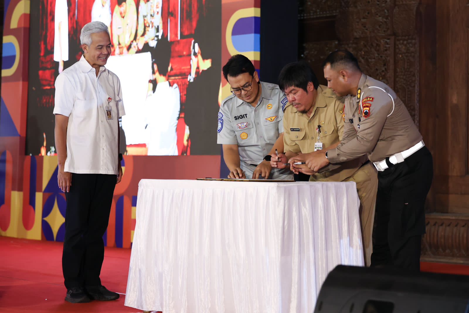 Peluncuran Samsat Budiman di Jawa Tengag