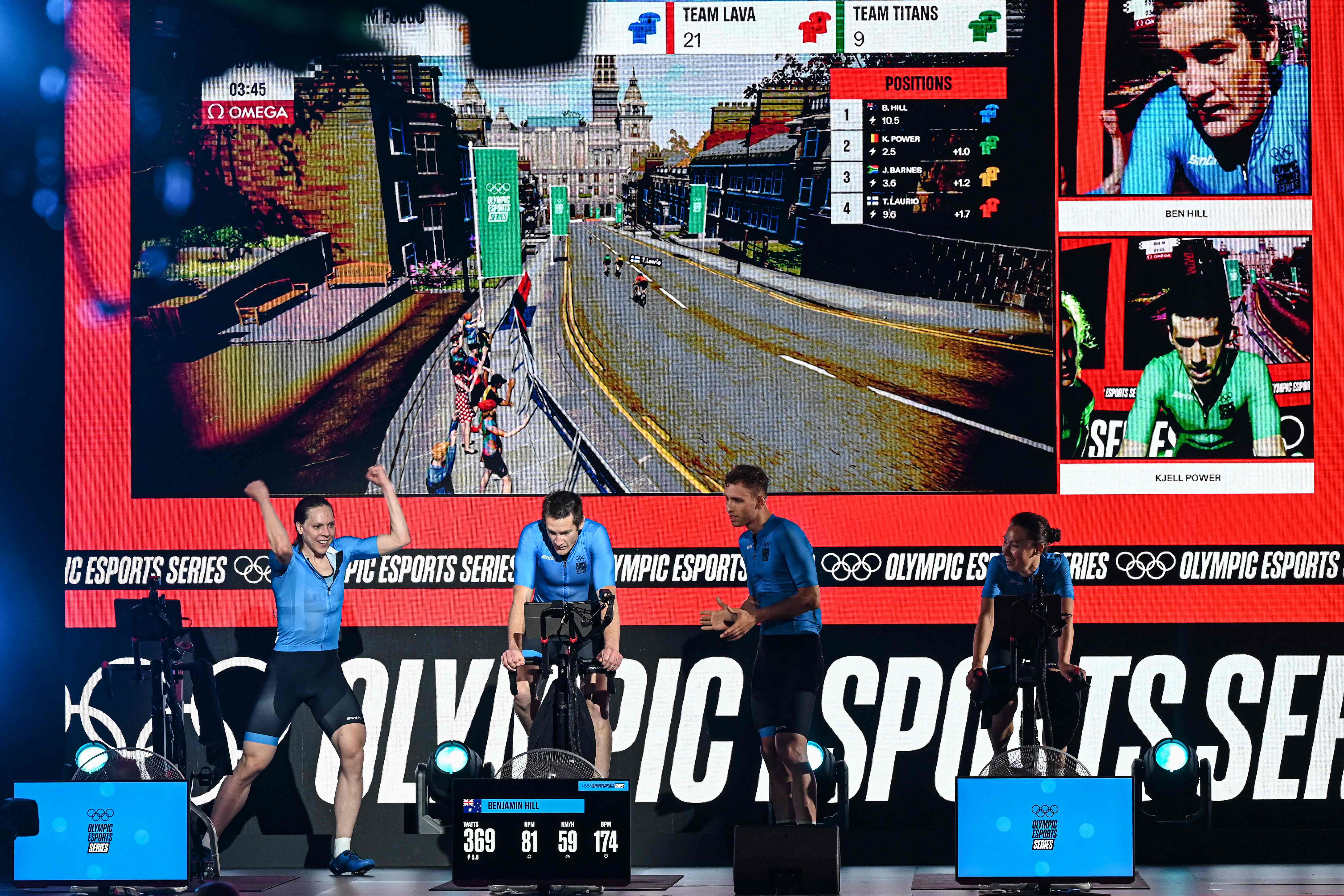 Timnas e-sports Australia berkompetisi di Olympic Esports Week 2023 di Singapura, Jumat (23/6).