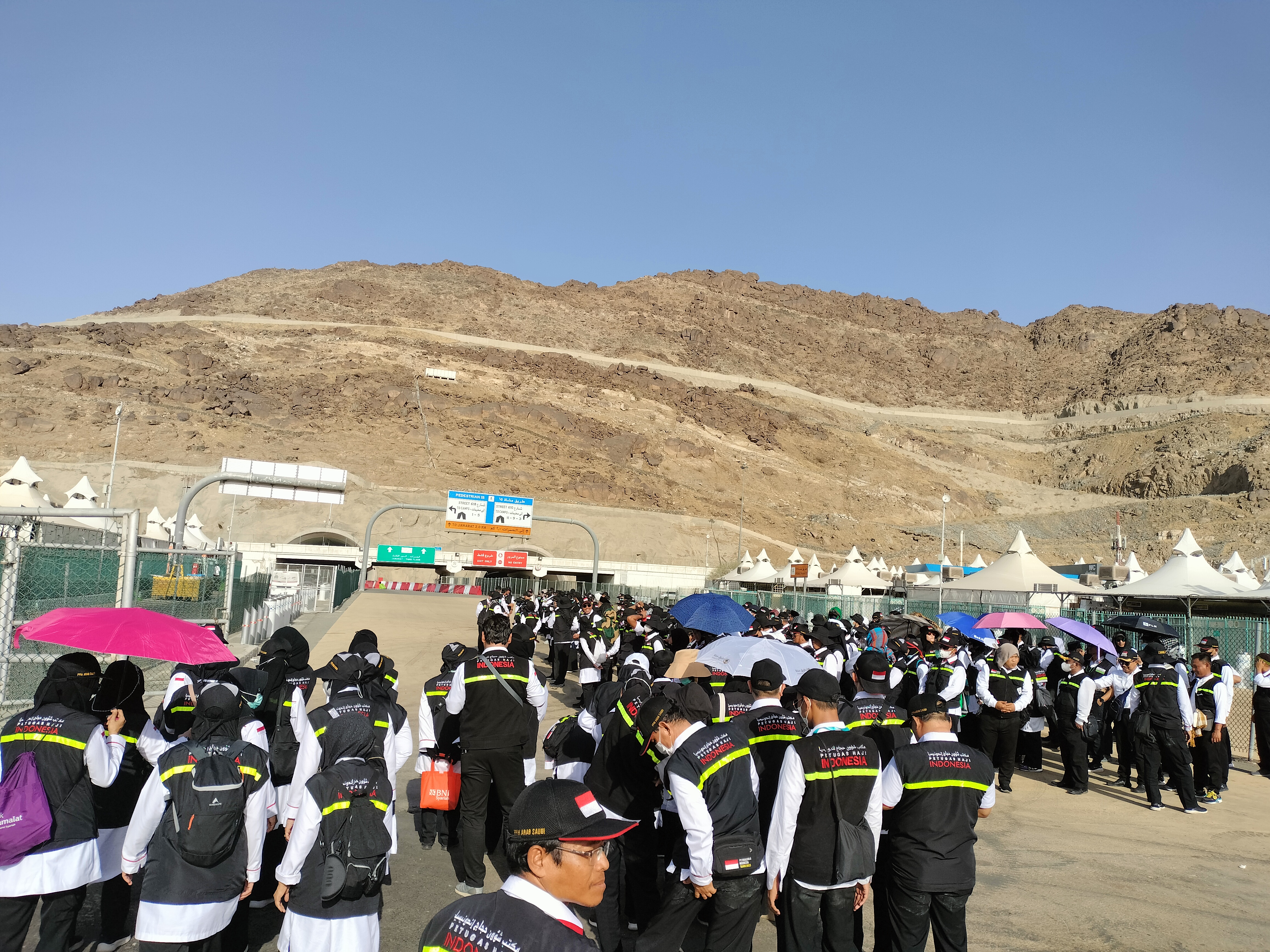 400-an Petugas Haji Orientasi Pemetaan Wilayah Mina