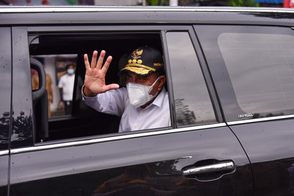 Gubernur Sumatera Utara Edy Rahmayadi.