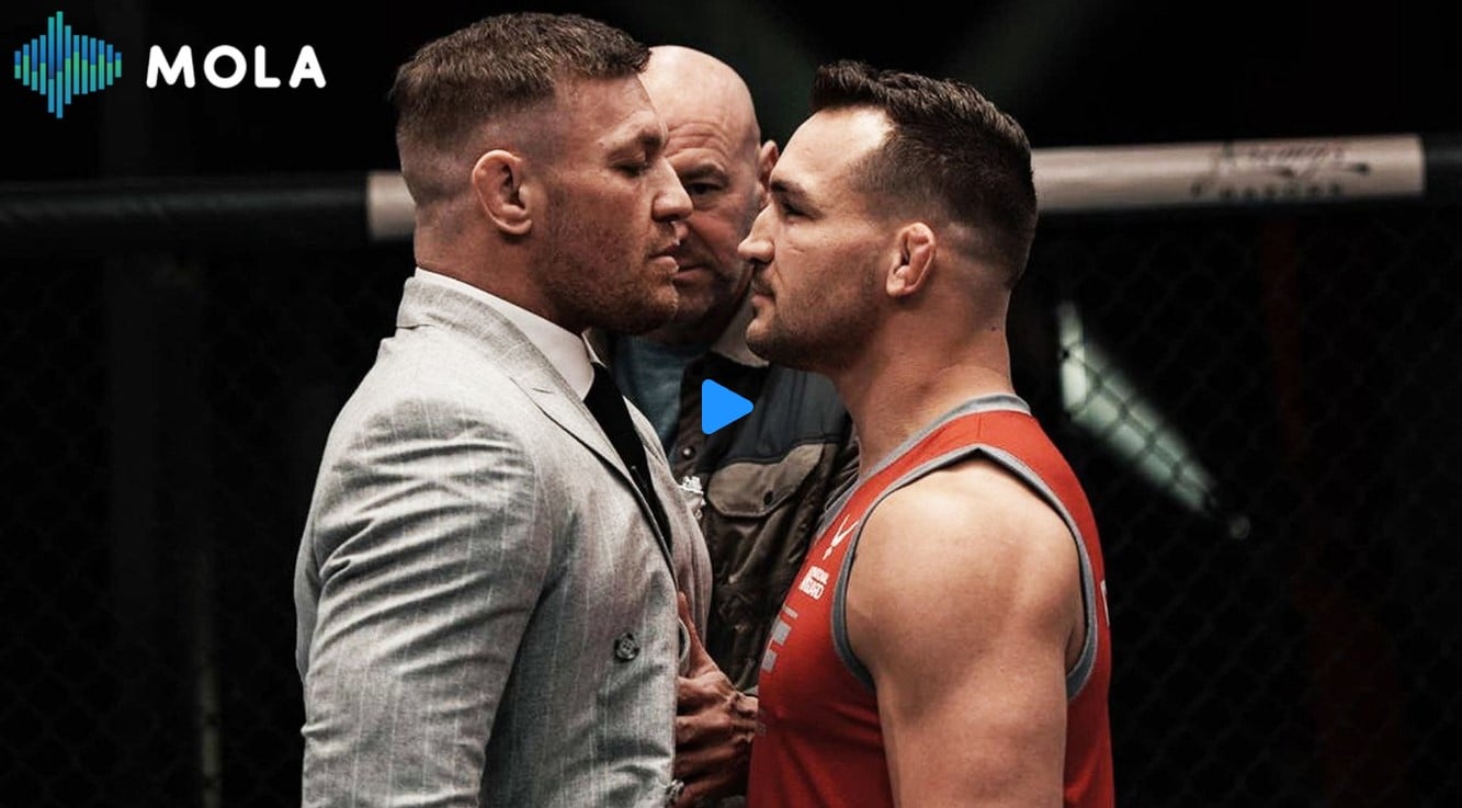 Tayangan UFC ditampilkan di Mola.