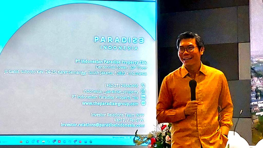 Presiden Direktur INPP Anthony Prabowo Susilo