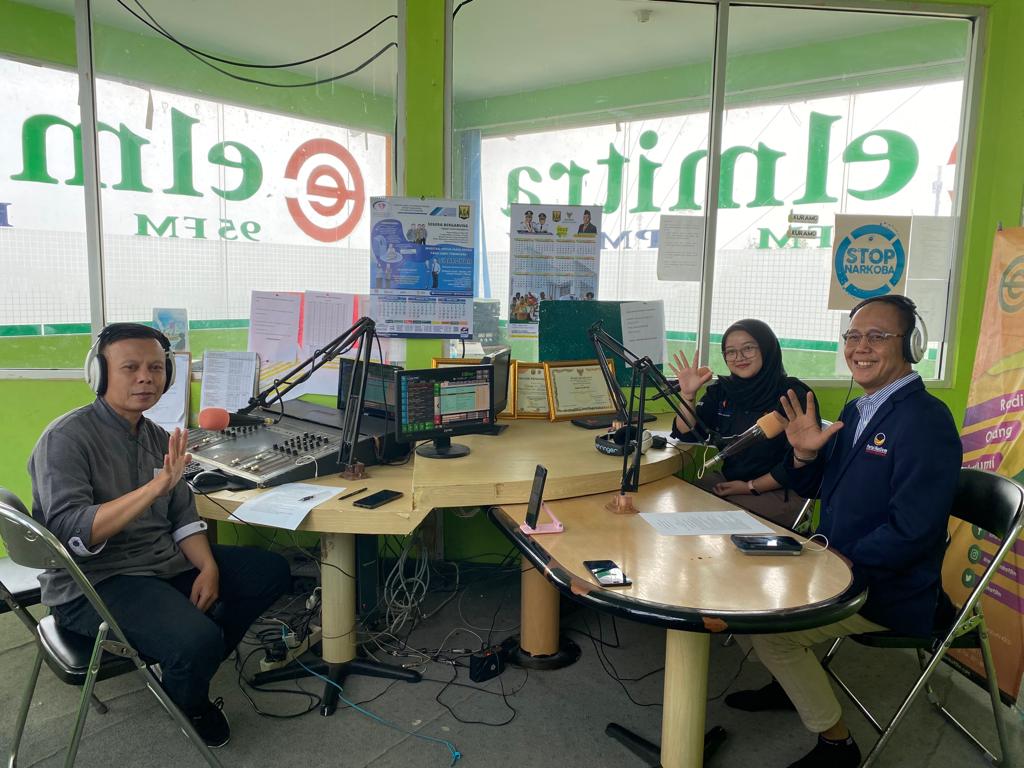 Ayep Zaki (kanan) saat menjadi narasumber.