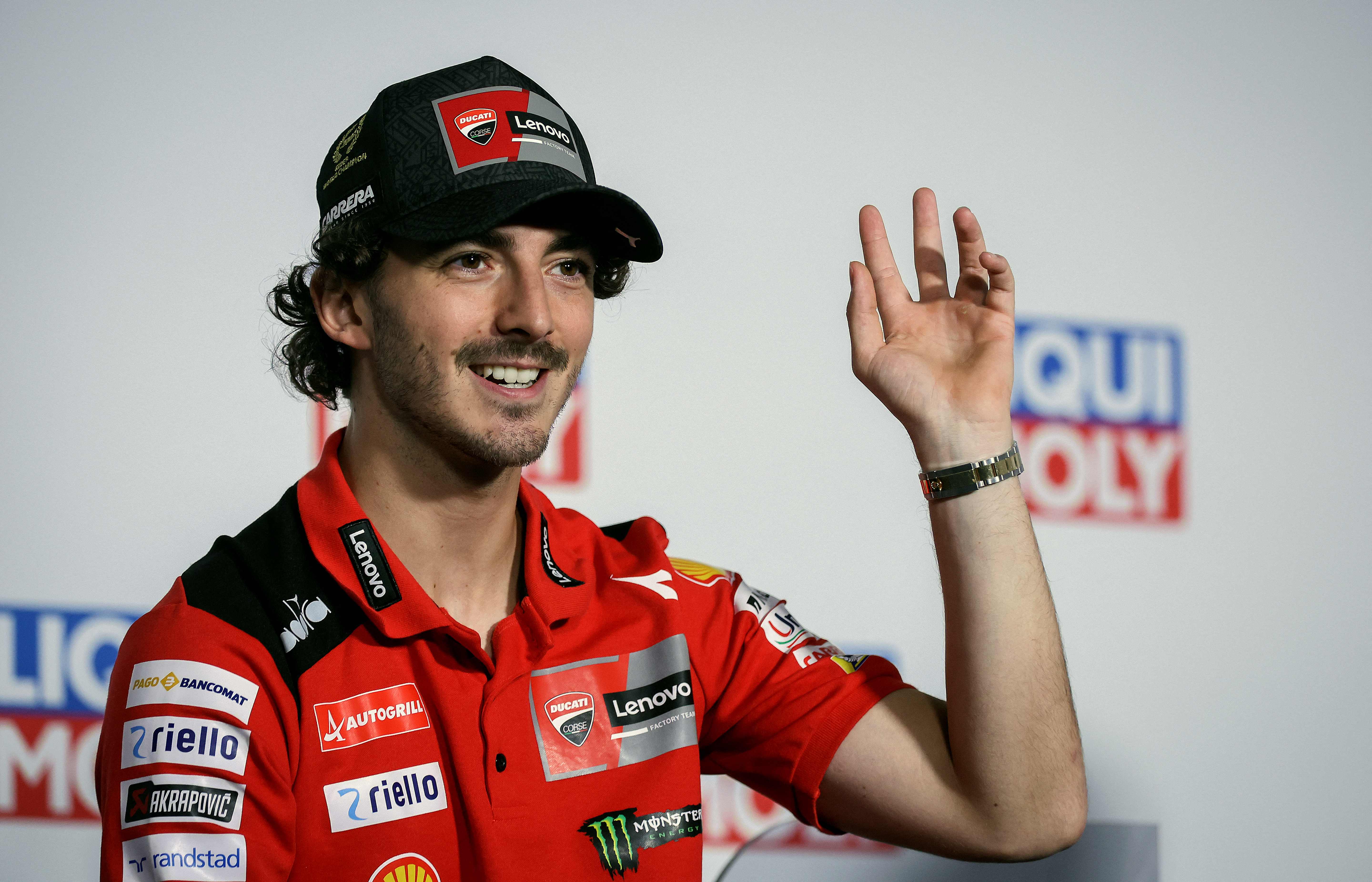 Pembalap Ducati Lenovo Francesco Bagnaia