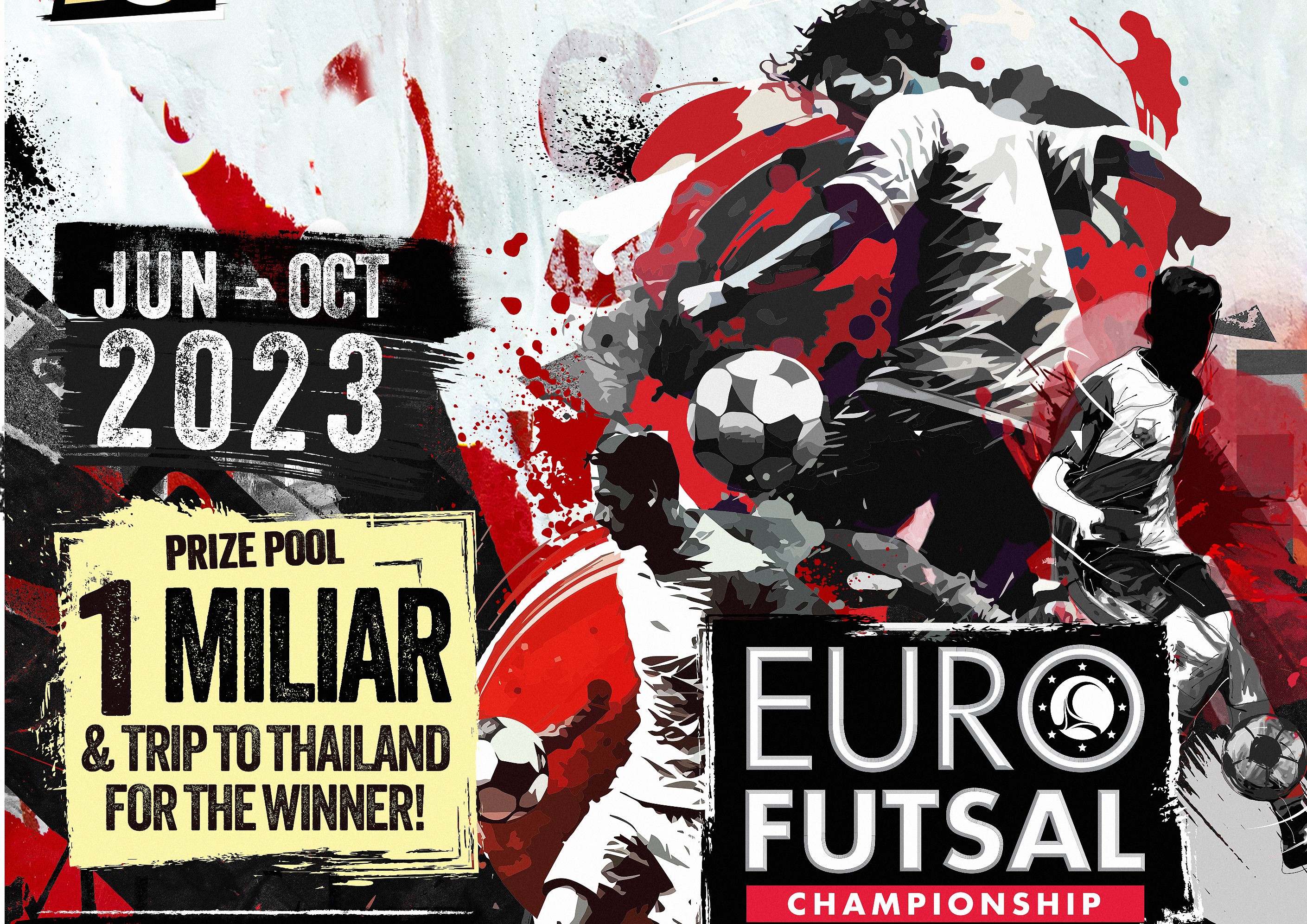 Ajang futsal berskala nasional SuperSoccer Euro Futsal Championship 2023 sediakan total hadiah Rp1 Miliar.