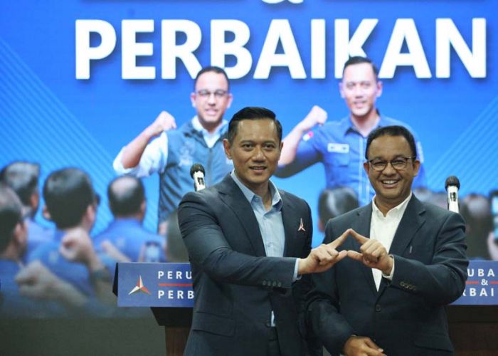  Dalam pertemuan Anies, SBY, dan AHY di Pacitan juga dibahas tentang bacawapres yang akan mendampingi Anies di Pilpres 2024