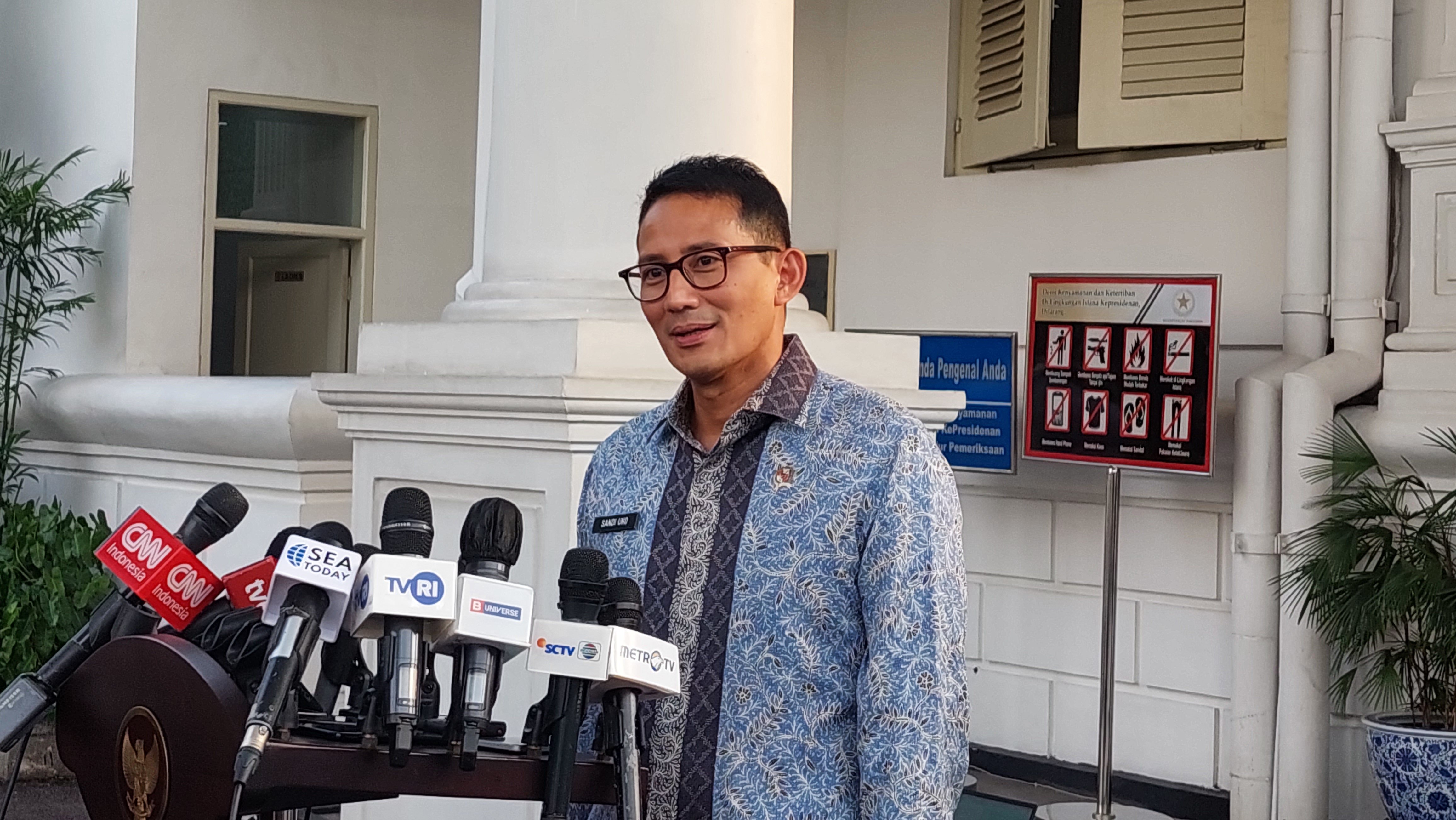 Sandiaga Benarkan Pelantikannya sebagai Kader PPP Digelar Lusa