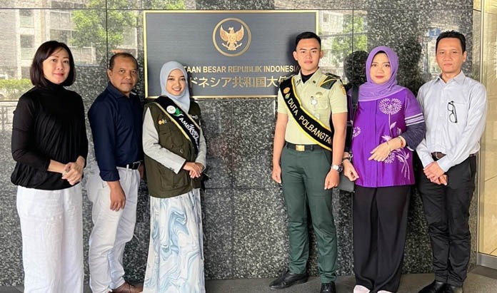 Tim Polbangtan Kementan menyaambangi KBRI di Tokyo, Jepang