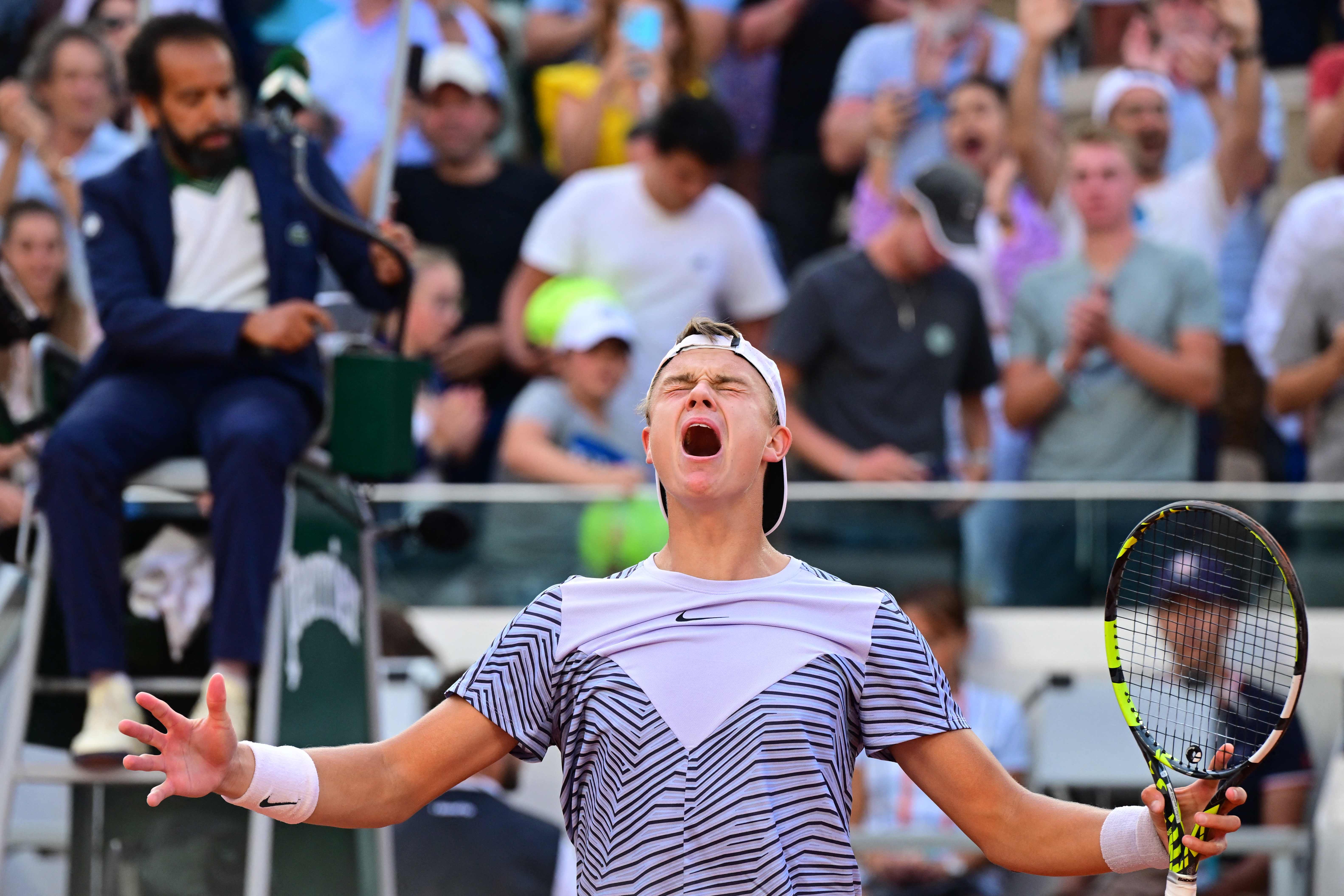 Petenis Denmark Holger Rune