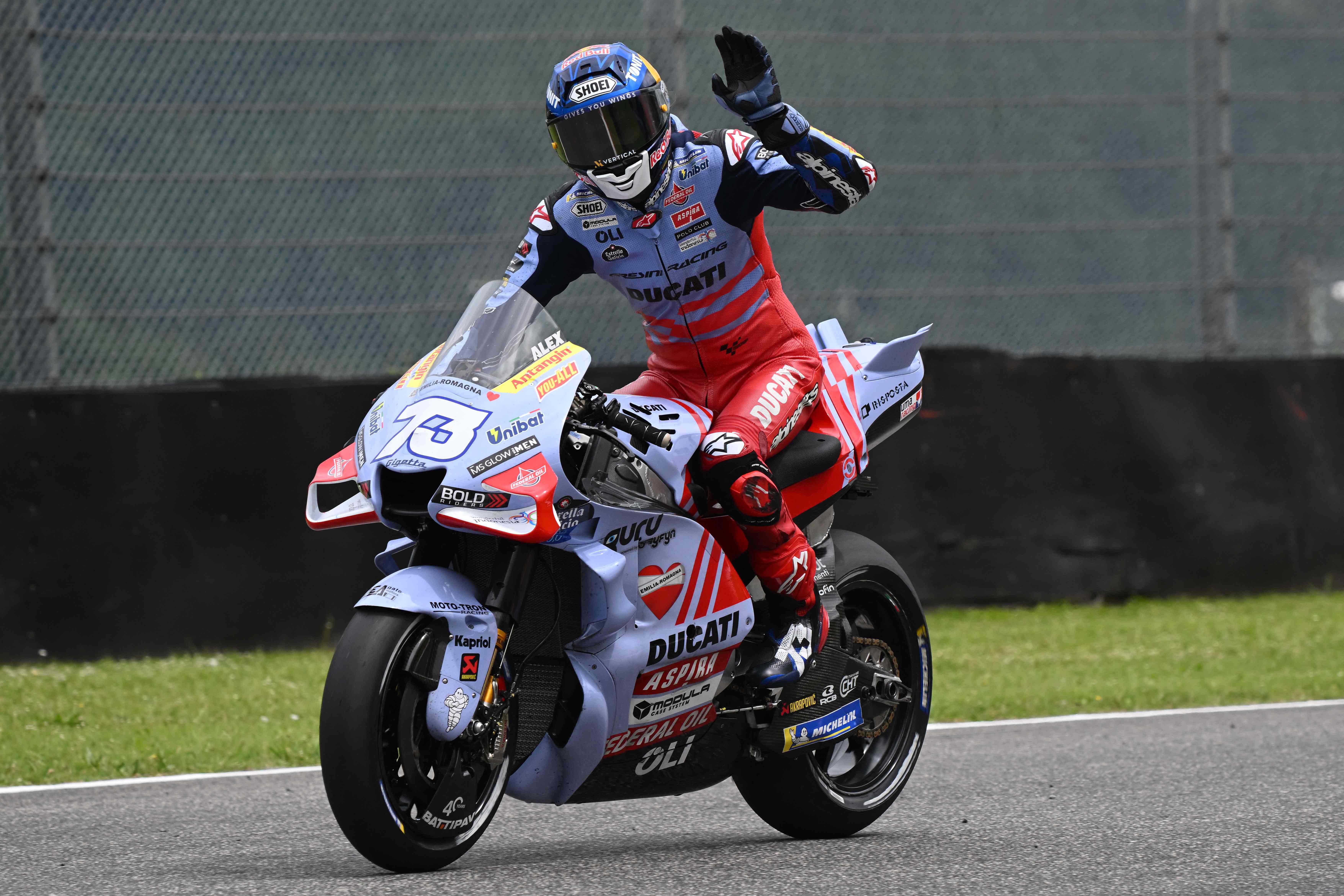 Pembalap Gresini Racing Alex Marquez