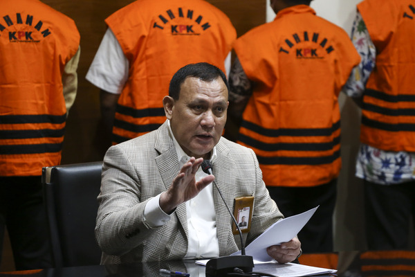 Ketua KPK Firli Bahuri.