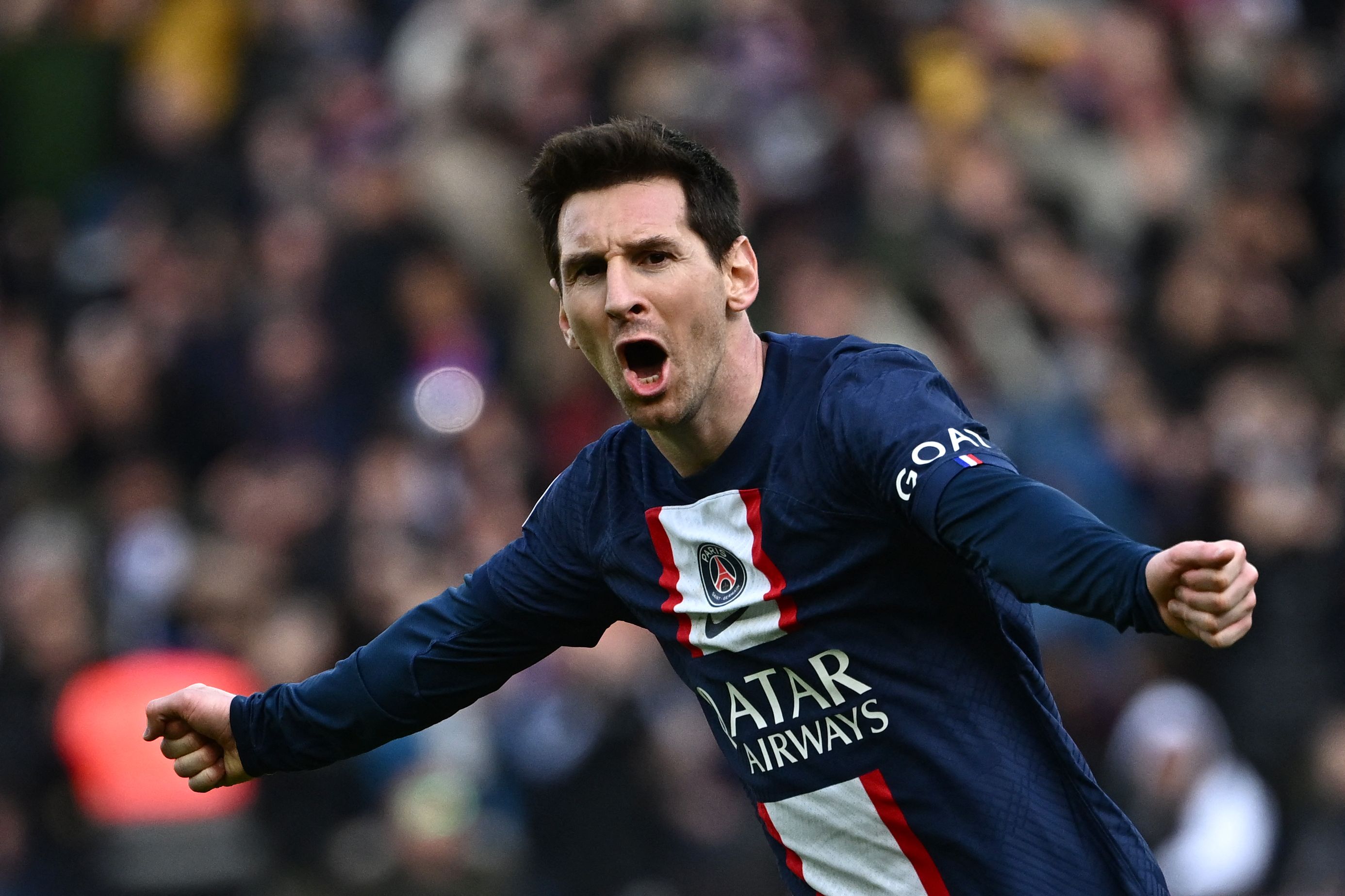 Penyerang Paris Saint-Germain Lionel Messi