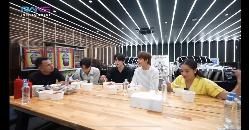 Video Rans Entertainment saat menjamu NCT Dojaejung di kediaman Raffi Ahmad dan Nagita Slavina