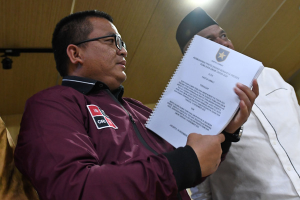 Mantan Wamenkumham, Denny Indrayana.