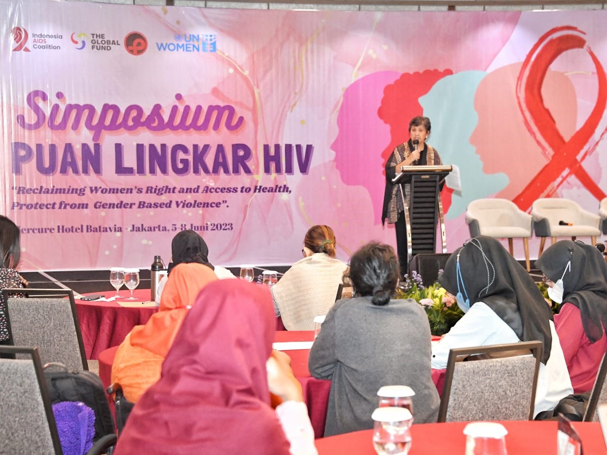 Simposium Puan Lingkar HIV bertema Reclaiming Women's Right and Access to Health, Protect from Gender Based Violence.