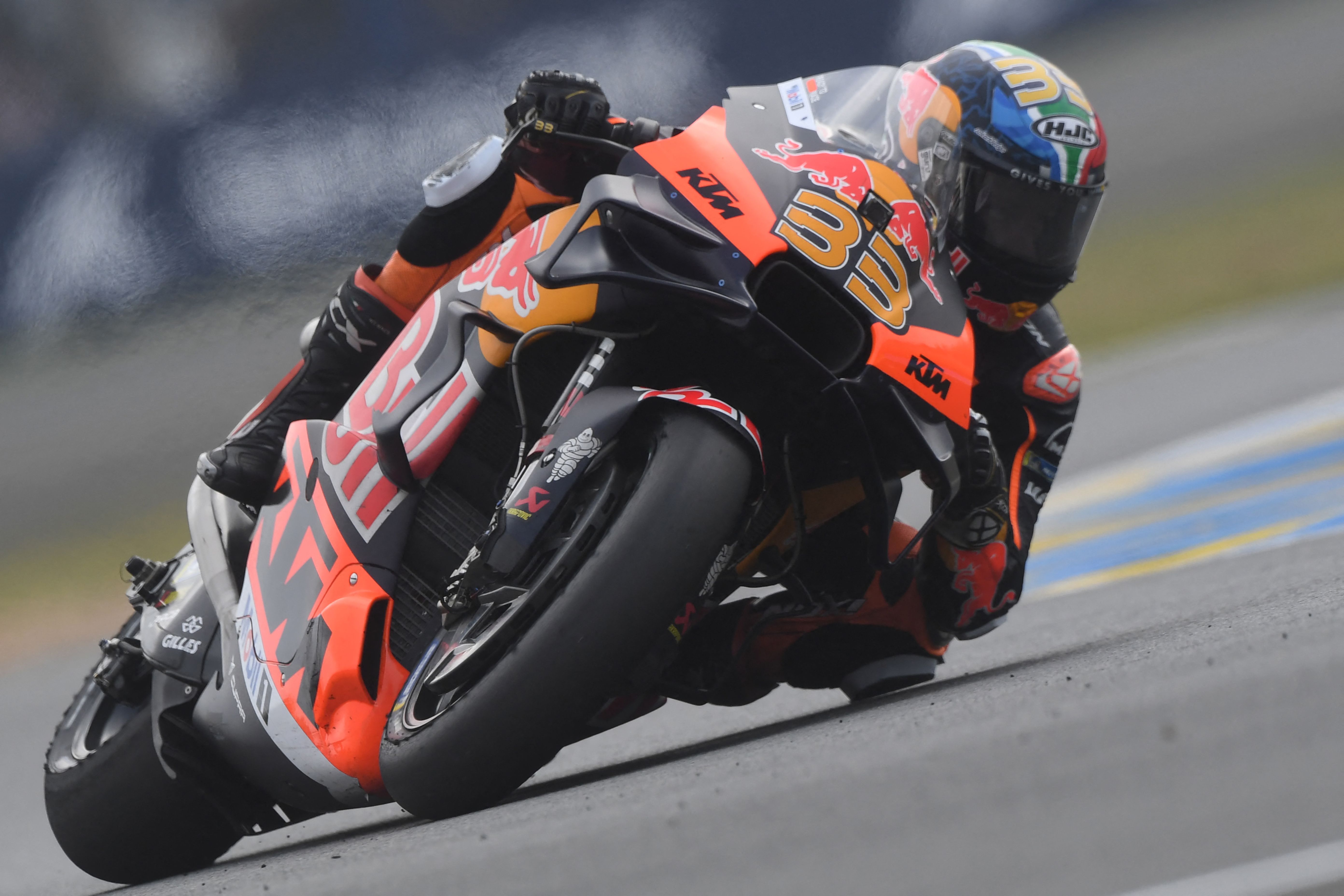 Pembalap Red Bull KTM Brad Binder 