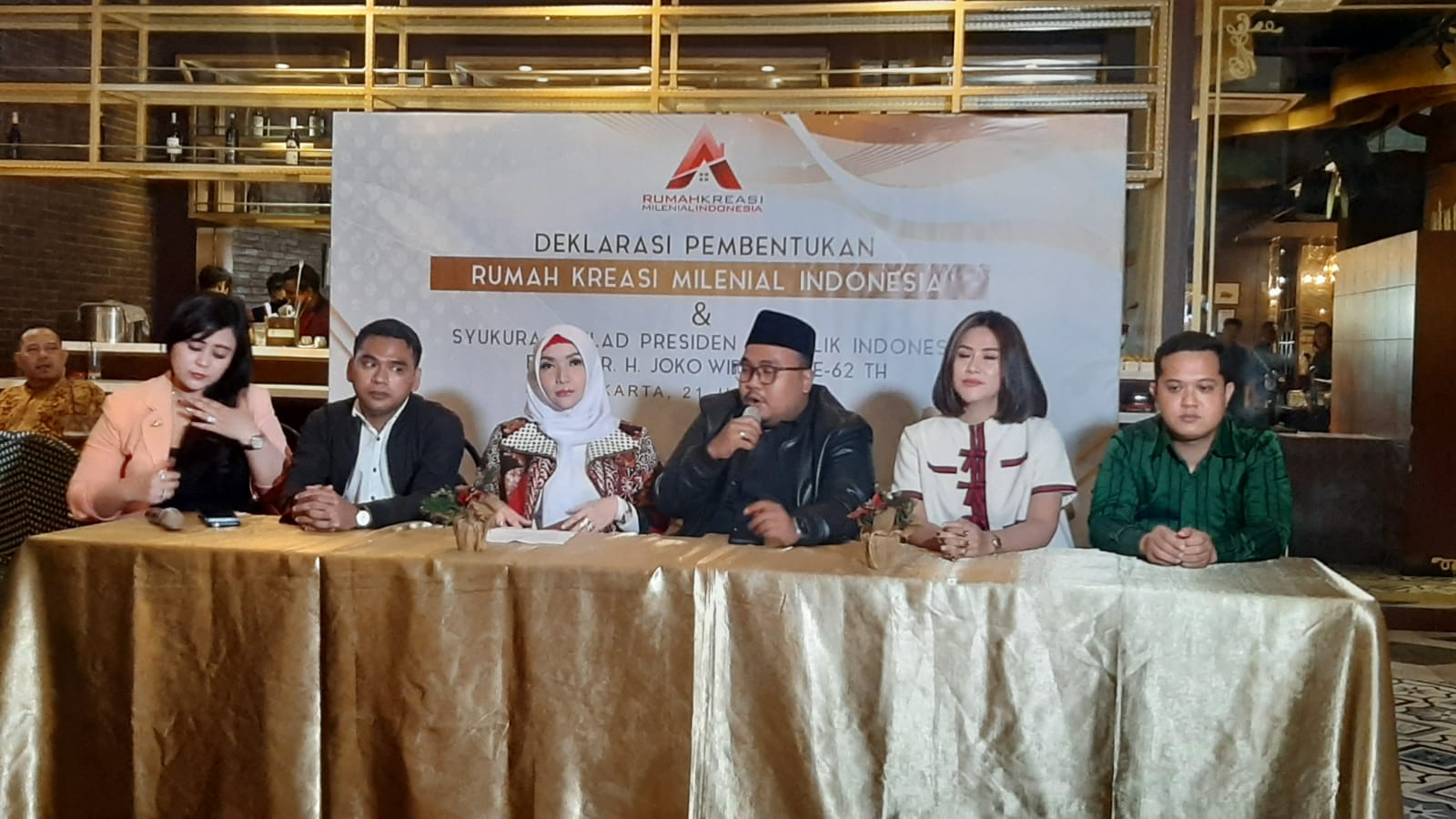 Sambut Indonesia Emas 2045, Rumah Kreasi Milenial Indonesia Dideklarasikan