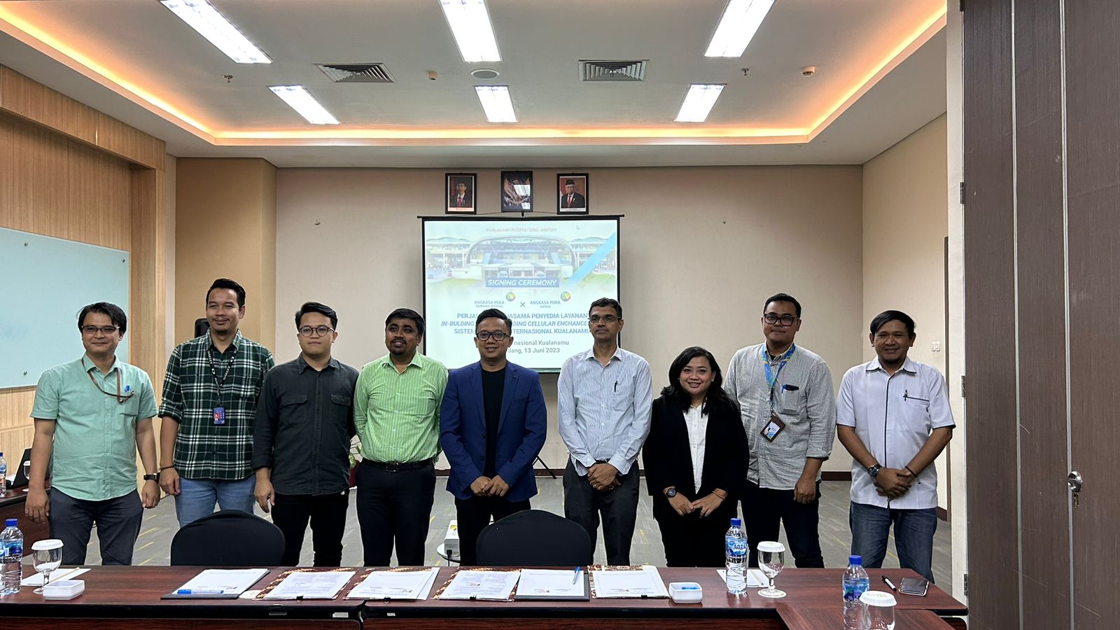 PT Angkasa Pura Sarana Digital menggandeng PT Angkasa Pura Aviasi bekerja sama menggelar layanan di Bandara Kualanamu, Sumatra Utara