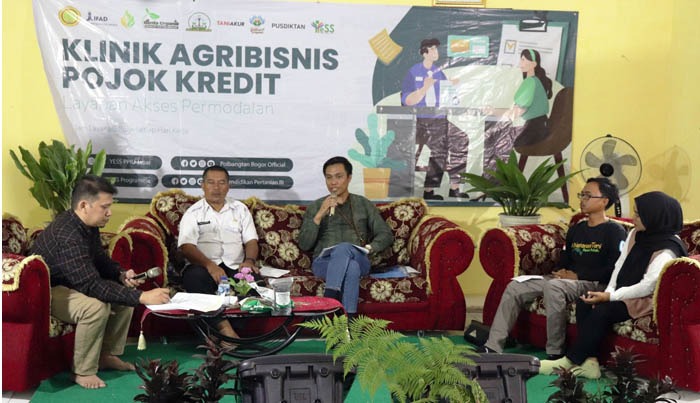 PPIU Jabar menggelar Talkshow Klinik Agribisnis di BPP, Jalan Cagak, Subang, Jawa Barat, Rabu (21/6). 