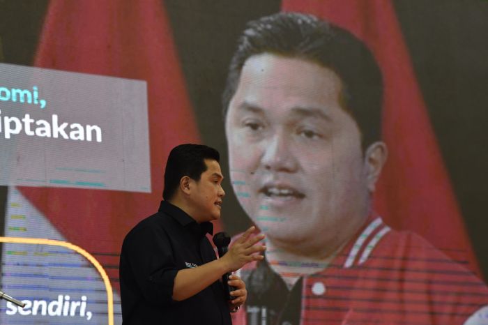 Menteri BUMN Erick Thohir 