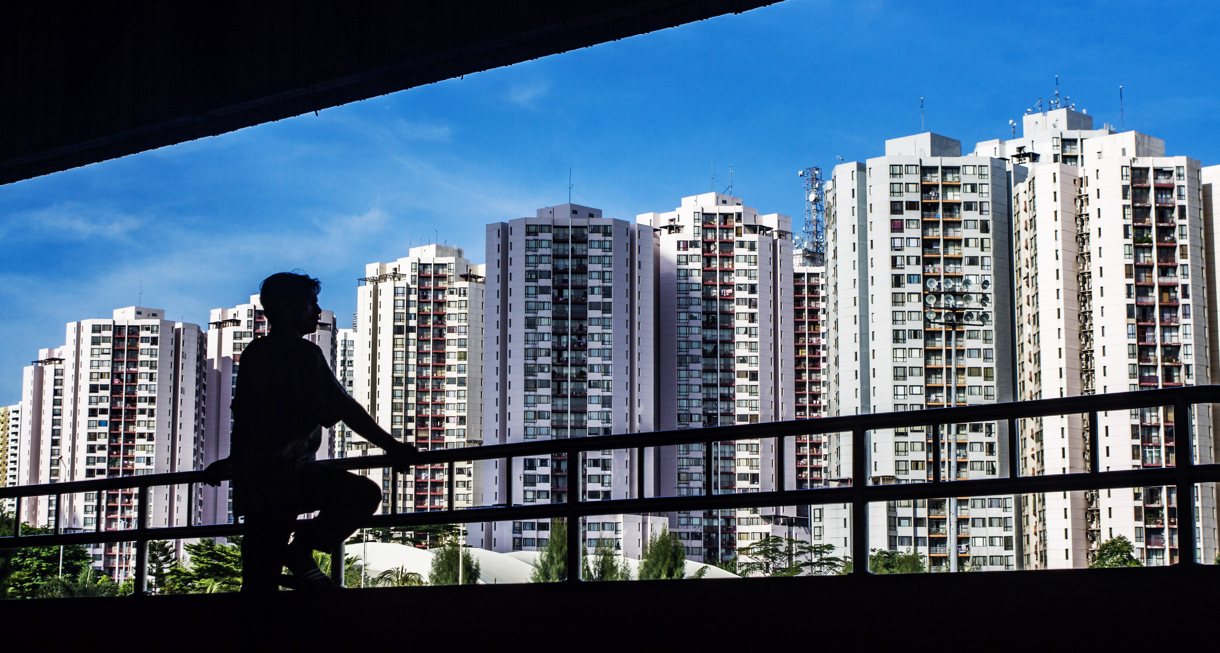 Tower-tower rumah DP 0 Rupiah di Jakarta