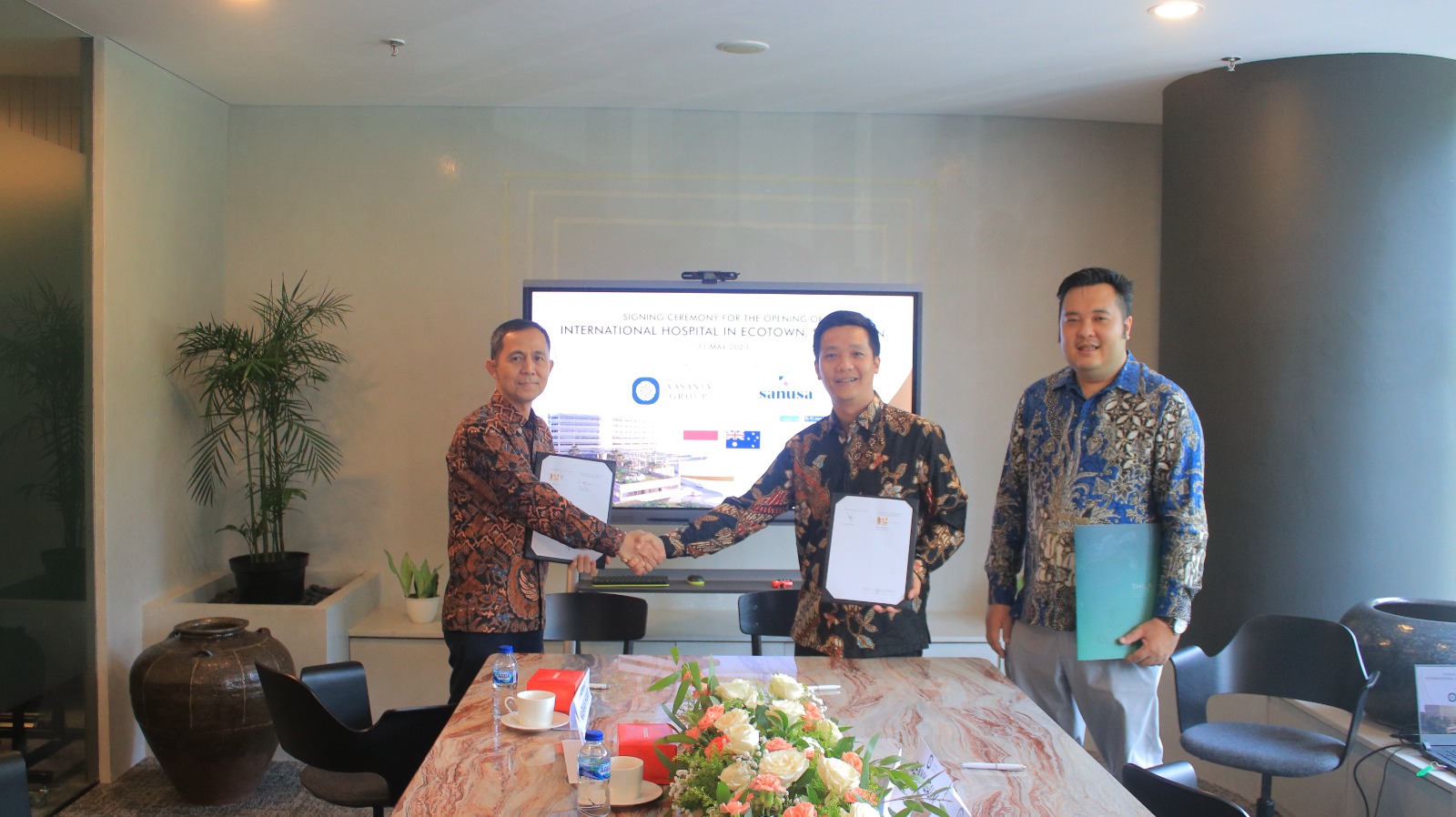 Kerjasama antara Vasanta Grup dan Aspen Medika dalam membangun rumah sakit Internasional di Kota Depok