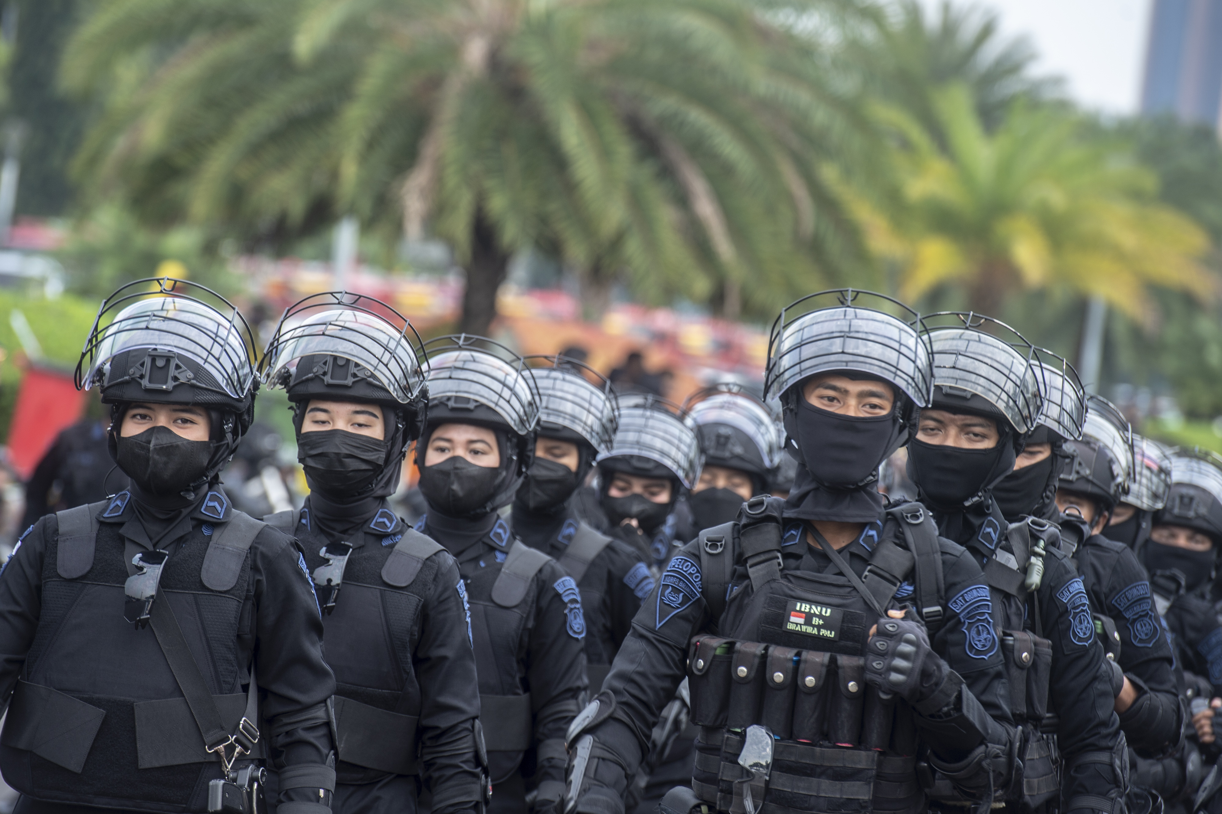 Brimob Polri.