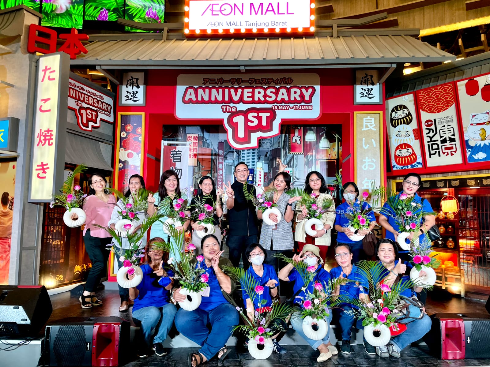 AEON Mall Tanjung Barat merayakan ulang tahun pertamanya dengan menggelar 'Anniversary The 1st: Arigato AEON Circle!