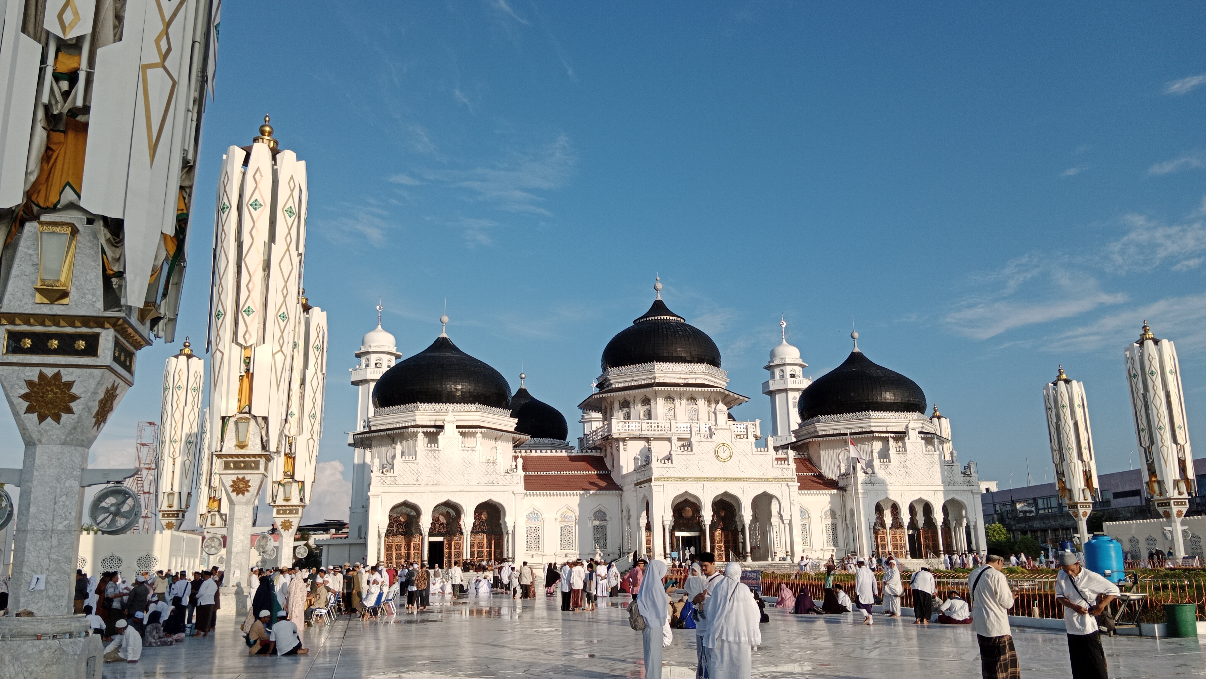Masjid Raya Baiturrahman Aceh.