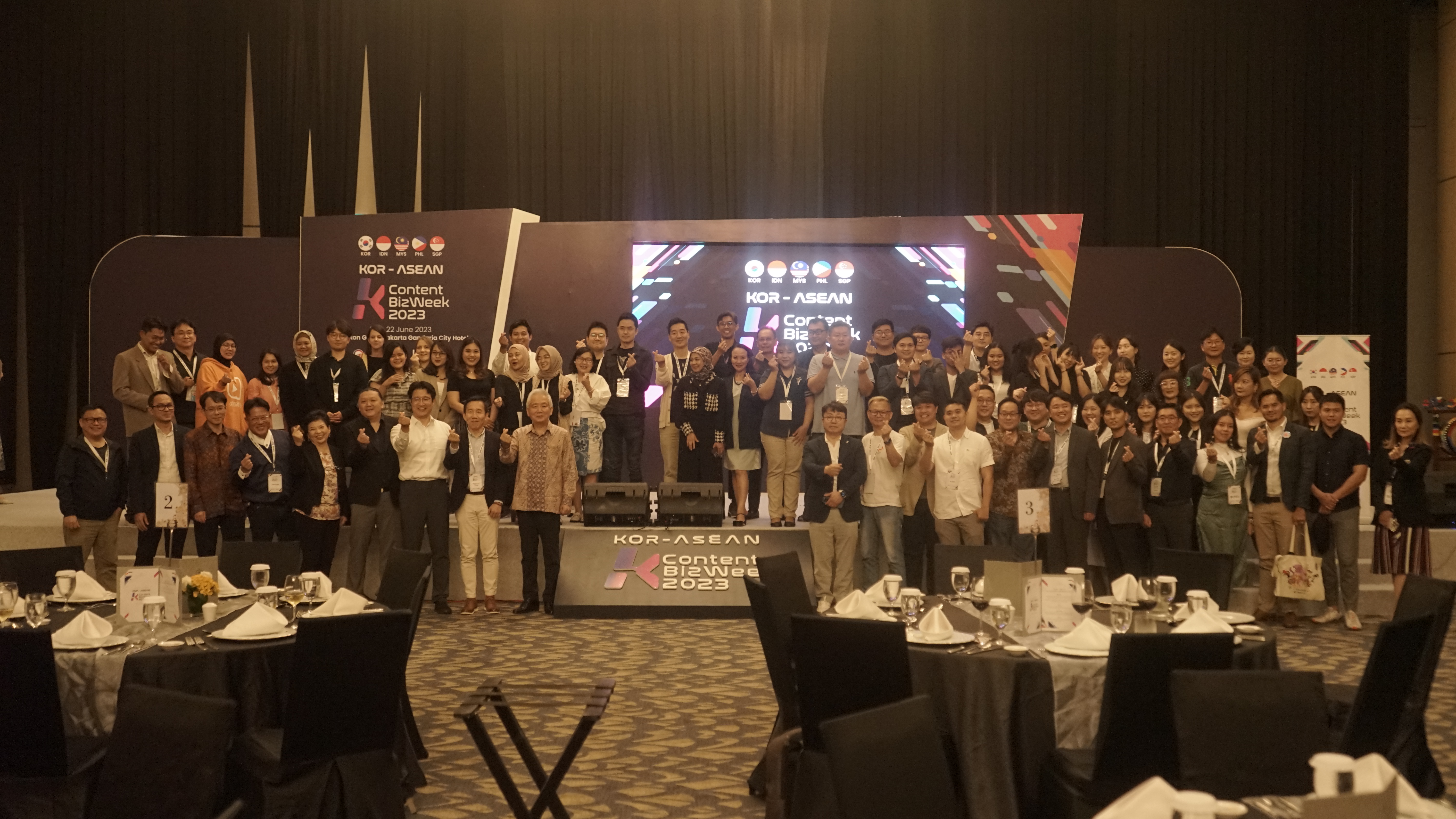 Kor-Asean K-Content BizWeek 2023 Sepakati Tujuh Kerja Sama