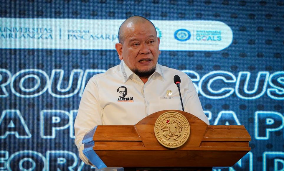 Ketua DPD RI AA LaNyalla Mahmud Mattalitti. 