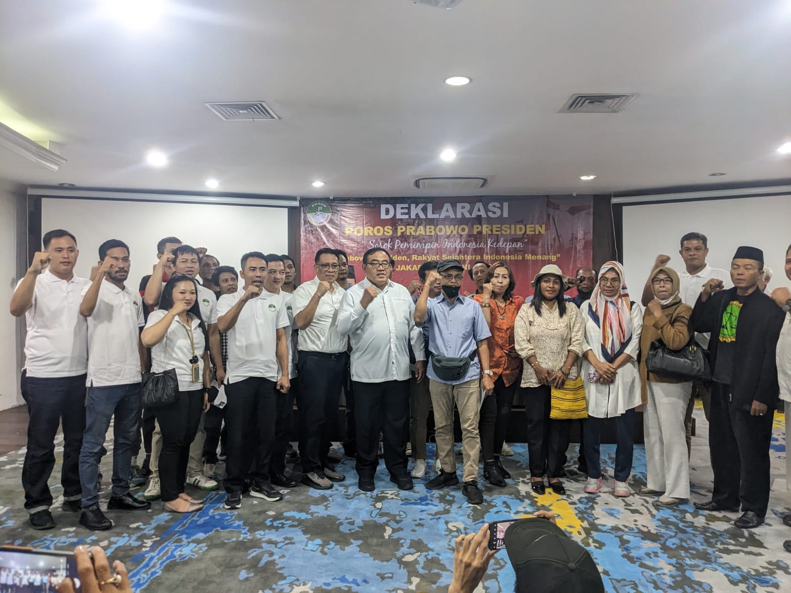 Relawan Deklarasikan Poros Prabowo Presiden
