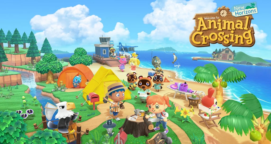 Game Animal Crossing: New Horizons.