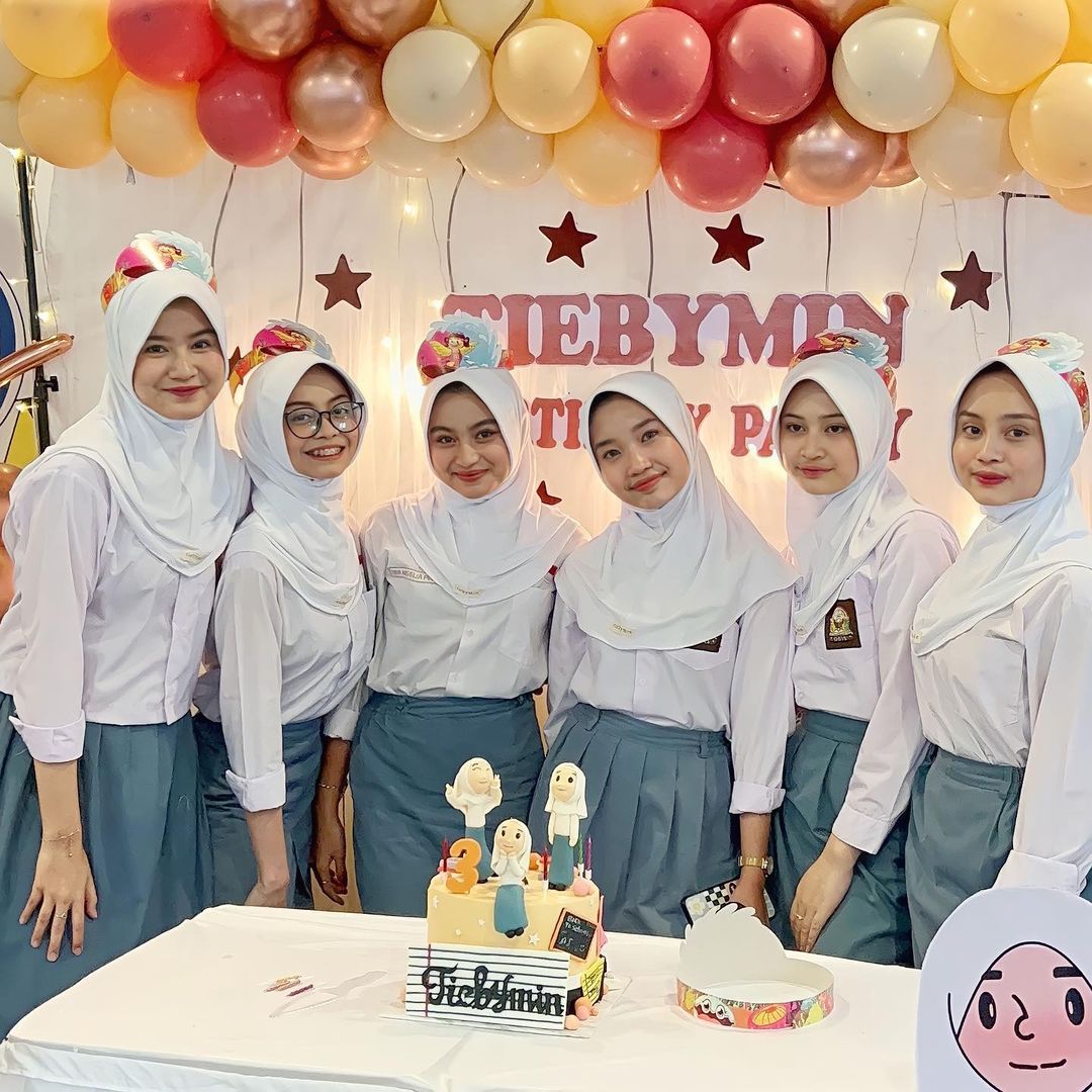 acara syukuran 3 tahun Tiebymin