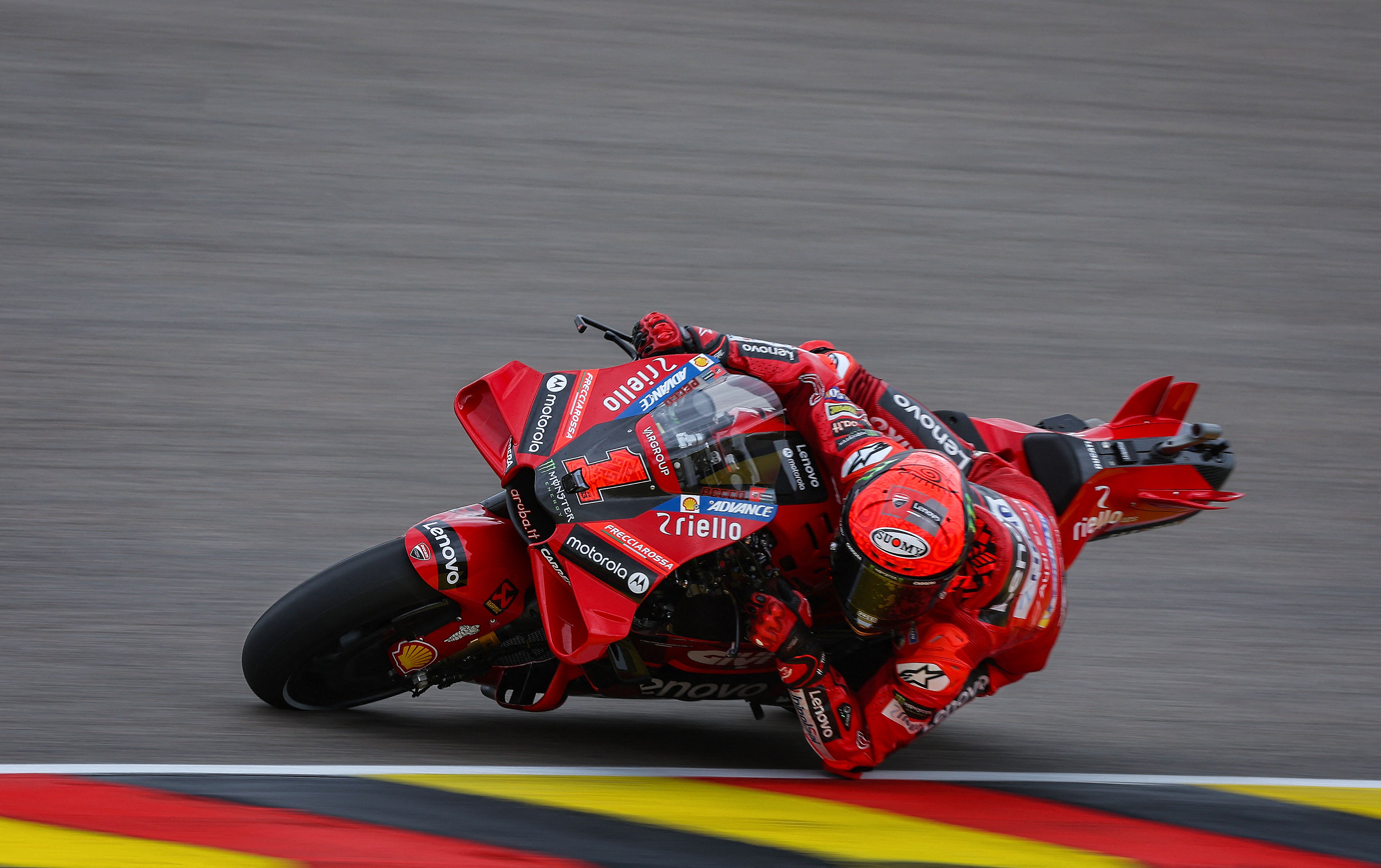 Pembalap Ducati Lenovo Francesco Bagnaia