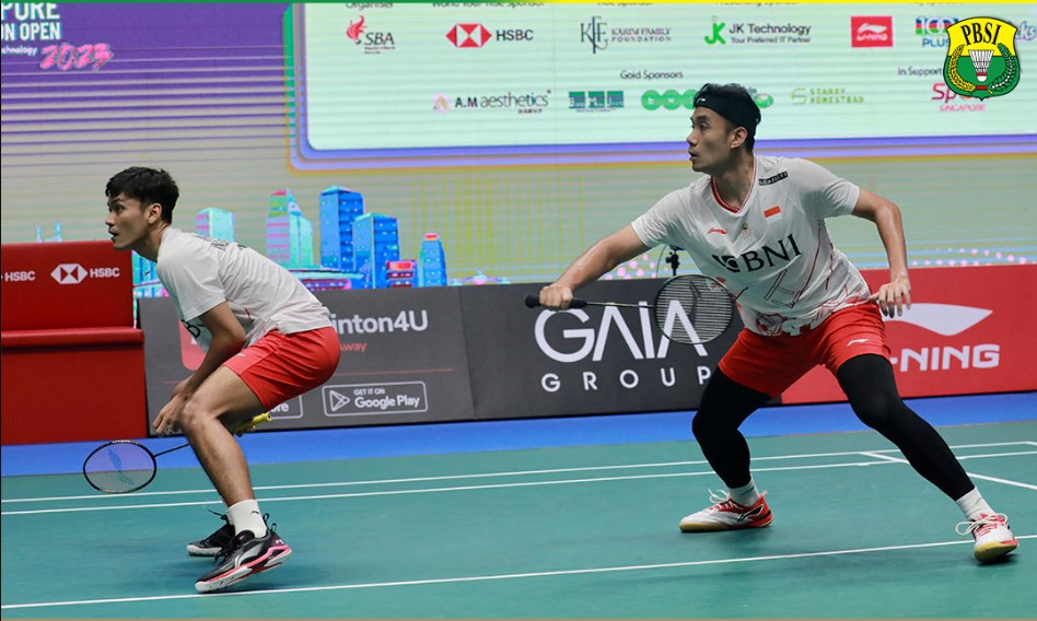 Ganda putra Bagas Maulana/Muhammad Shohibul Fikri 