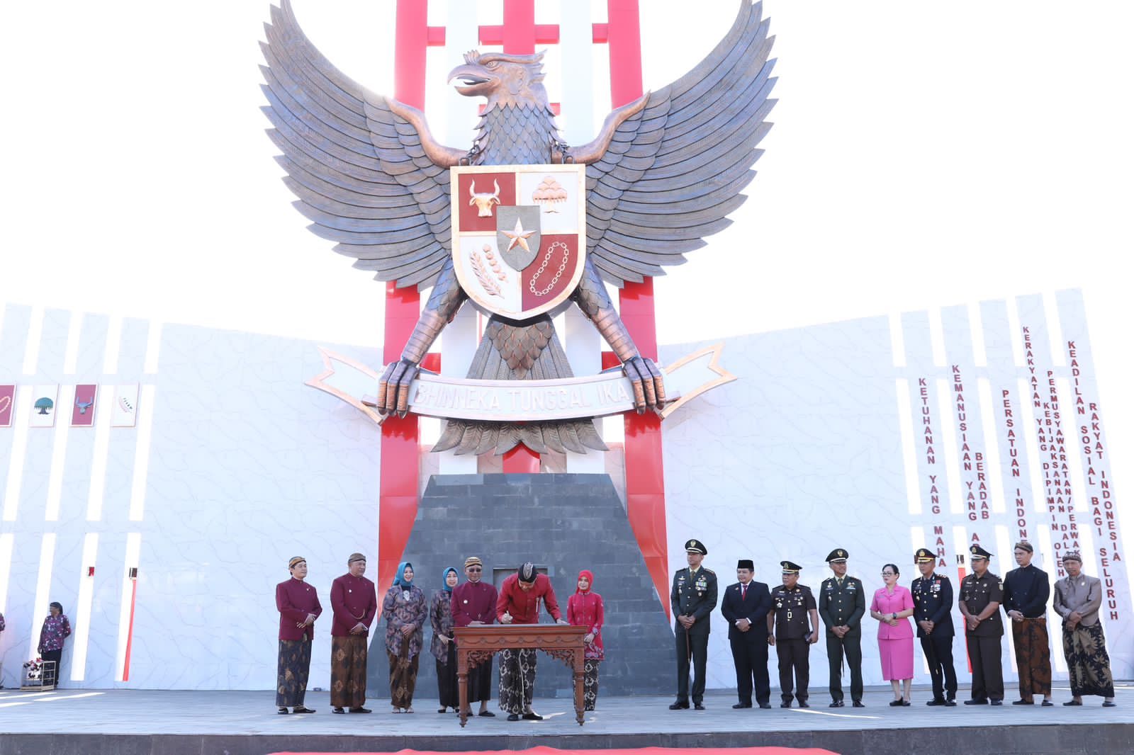 Peringati Hari Pancasila, Ganjar Ajak Kades Bersama Perjuangkan Kemakmuran Rakyat