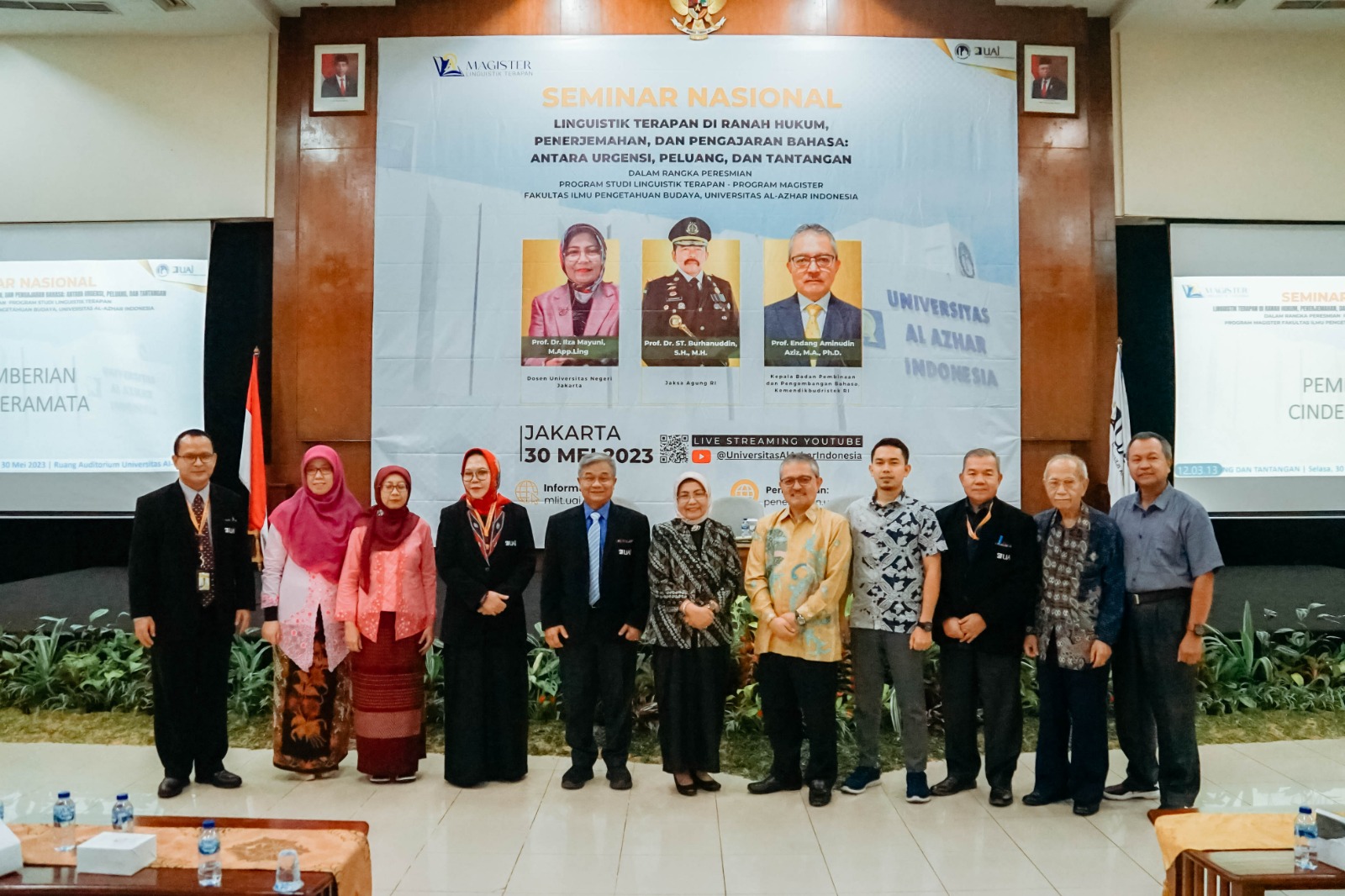 Universitas Al-Azhar Indonesia meluncurkan program studi Magister Linguistik Terapan guna menjawab kebutuhan kemampuan pemahaman bahasa.