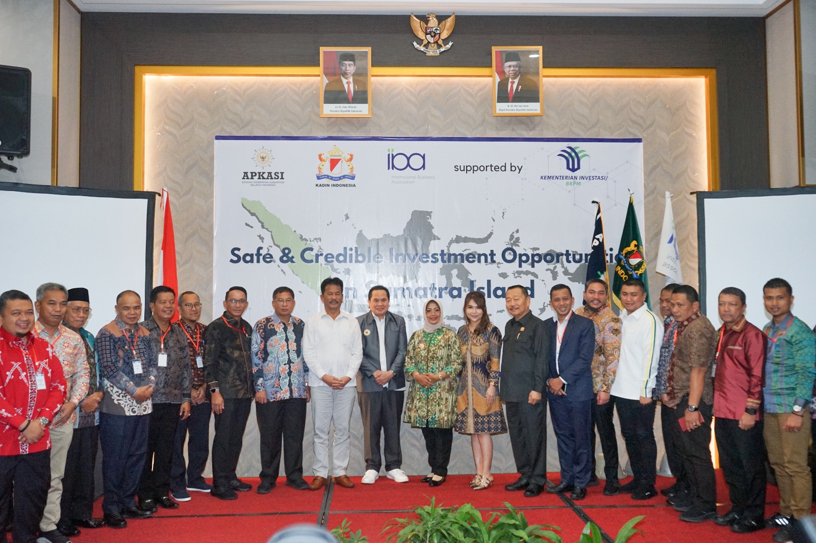 Ajang  Kadin-APKASI Investment Forum Regional Sumatera” pada tanggal 2 Juni 2023 di Kota Batam.