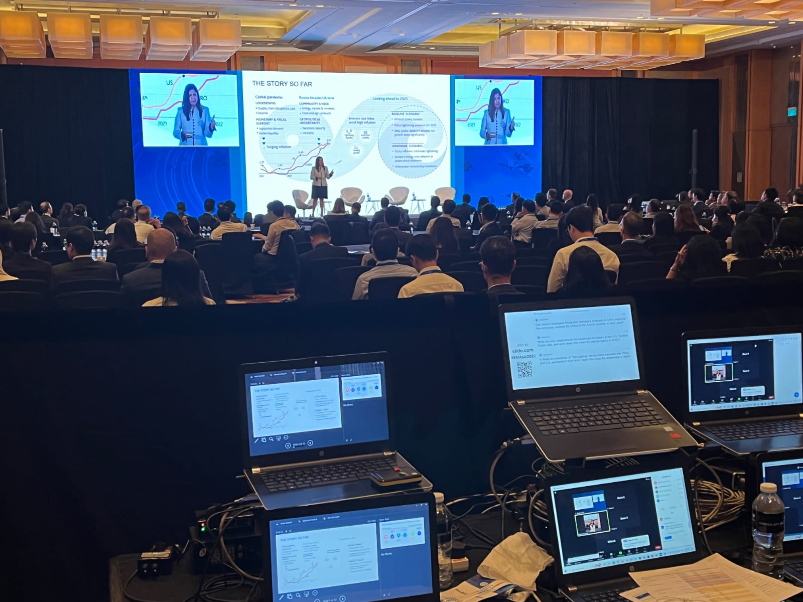 Acara peresmian pembukaan Kantor Kestone IMS di Jakarta.