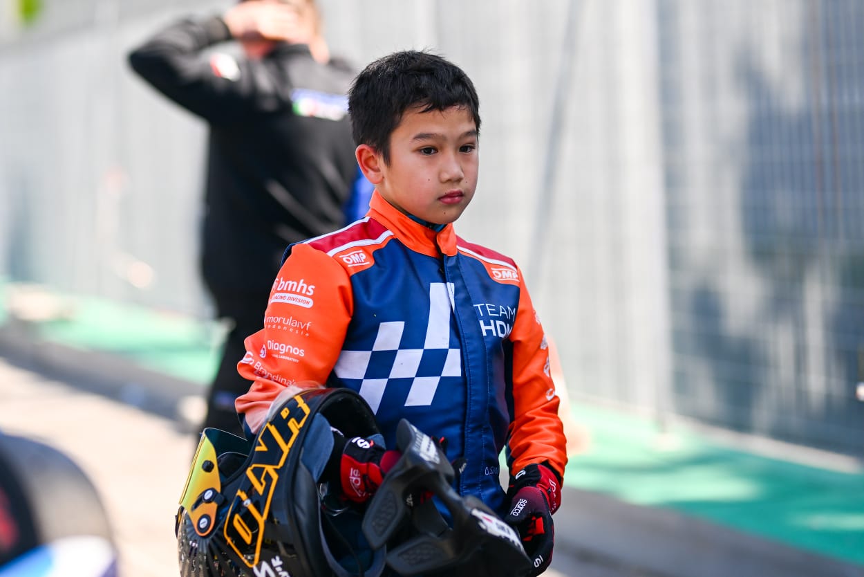 Pegokart belia Indonesia, Muhammad Oliver Rito Sini