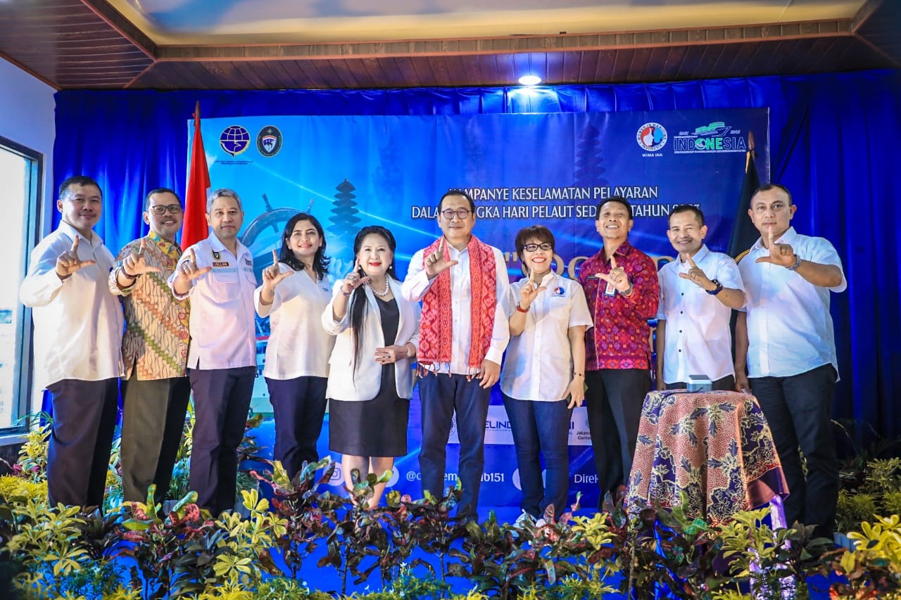 Kemenhub menggelar kegiatan Kampanye Keselamatan Pelayaran dalam rangka Hari Pelaut Sedunia Tahun 2023 pada 25-26 Juni 2023 di Bali.