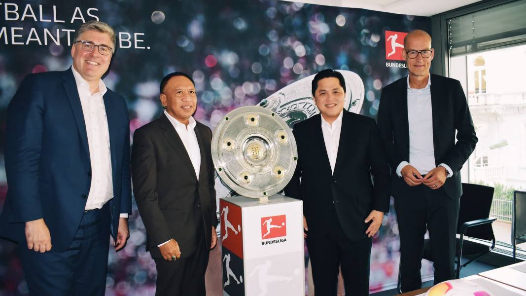 PSSI menjalin kerja sama dengan operator Liga Jerman, Deutsche Fussball Liga (DFL)
