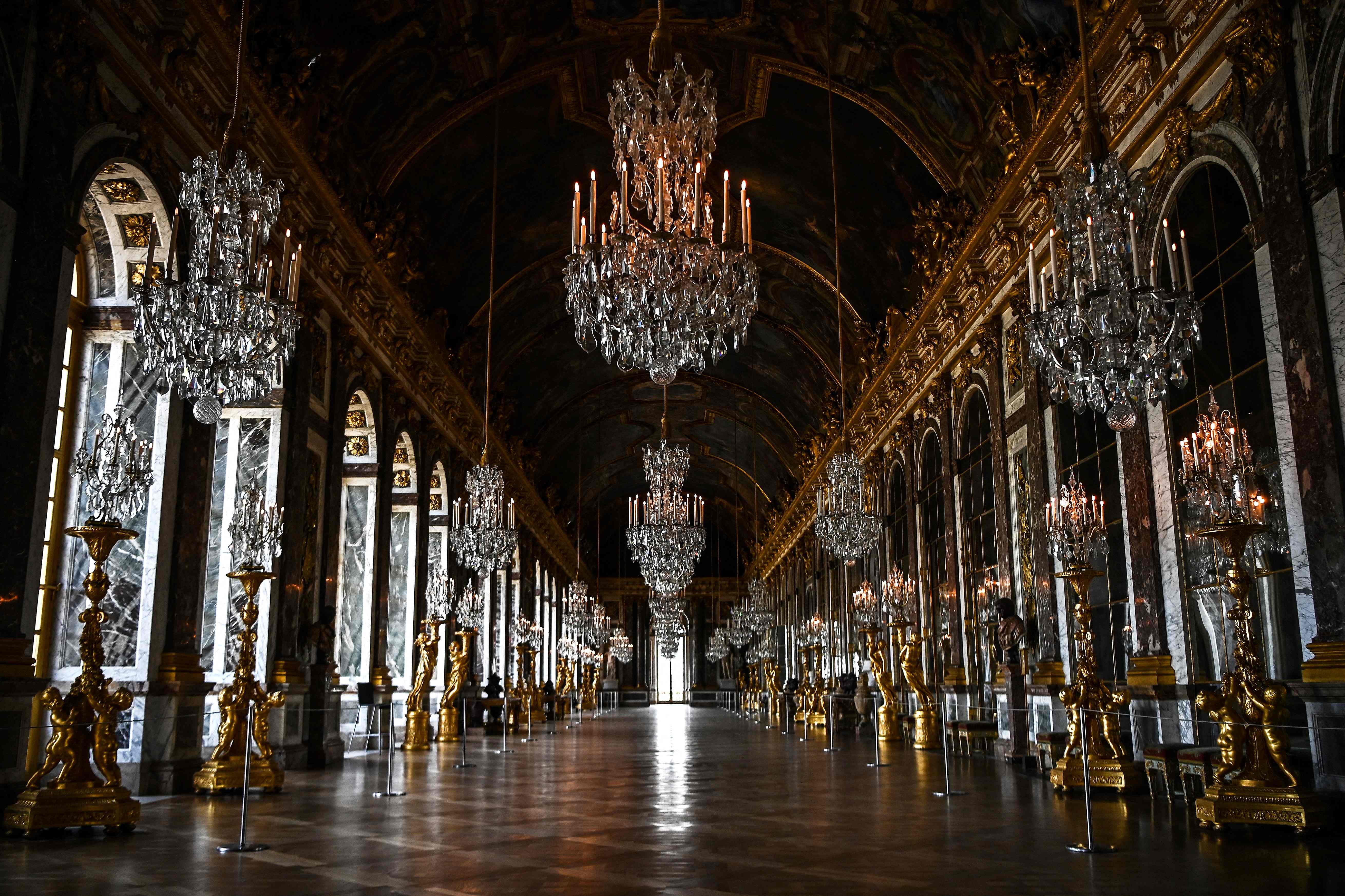 Salah satu bagian dari Istana Versialles, tempat tinggal Marie Antoinette