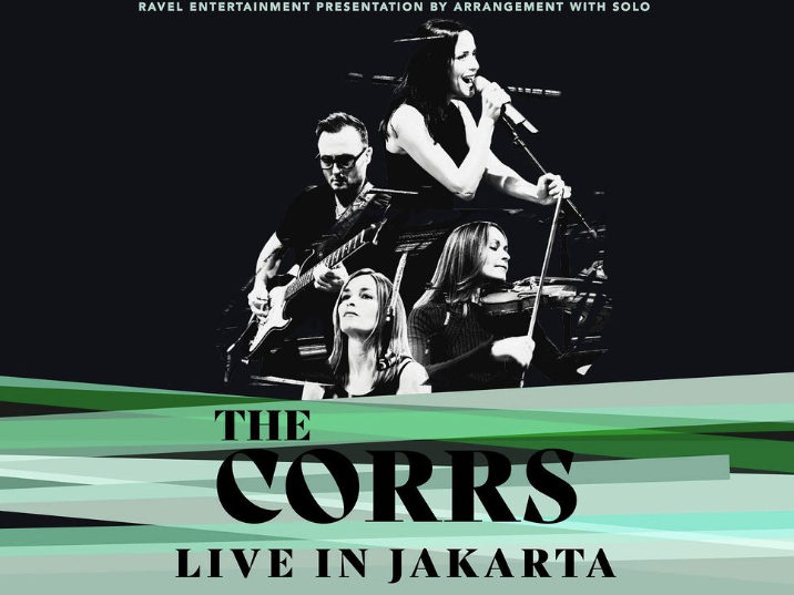 Grup musik asal Irlandia The Corrs akan menggelar konser di Jakarta pada 18 Oktober.
