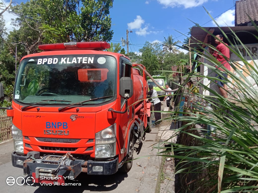 Warga Lereng Merapi di Klaten Mulai Dilanda Krisis Air Bersih.
