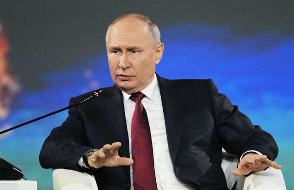 Presiden Rusia, Vladimir Putin.