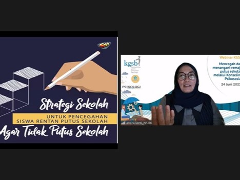 Founder Rumah Guru BK (RGBK) dan Widyaiswara Balai Besar Guru Penggerak Provinsi Jawa Barat Kemendikbud Ristek Ana Susanti.