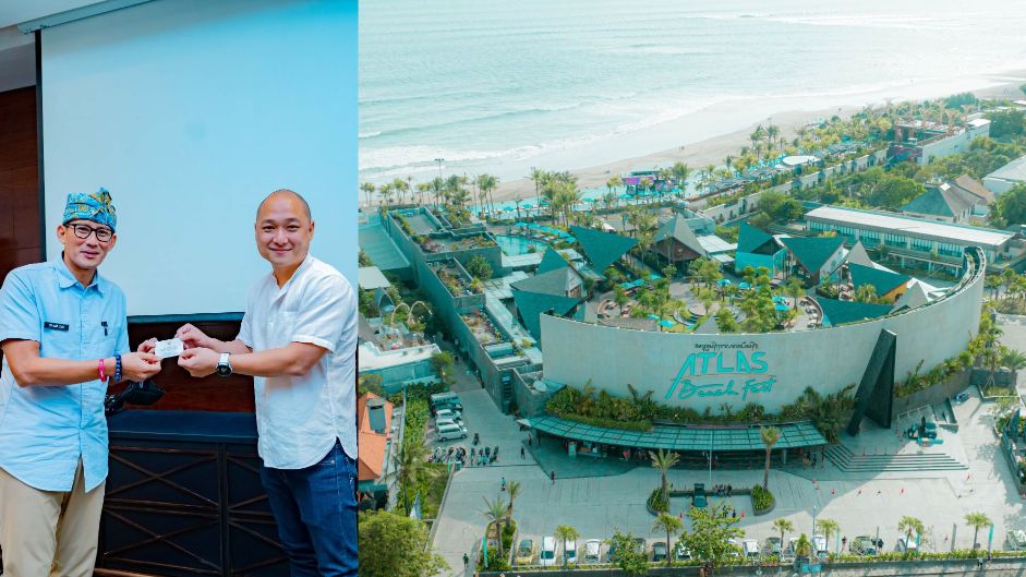 Sandiaga Uno Sambut Baik, Atlas Beach sebagai Beach Club Terbesar di Dunia 