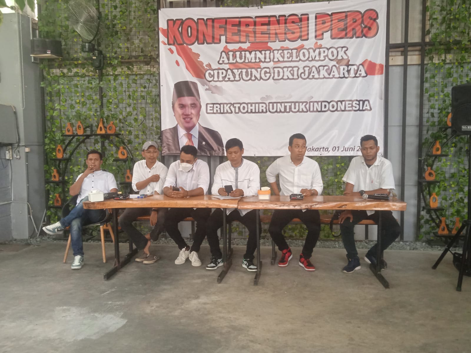 Alumni Kelompok Cipayung Jakarta dukung Erick Thohir jadi Cawapres